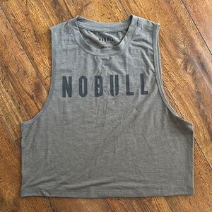 NOBULL Khaki  Crop Top
